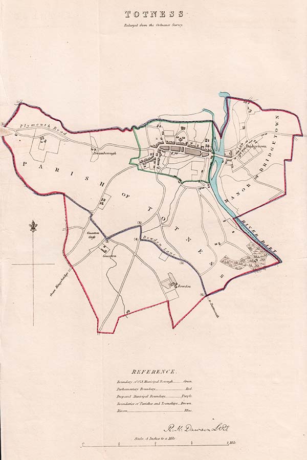 Totness Town Plan - RK Dawson 