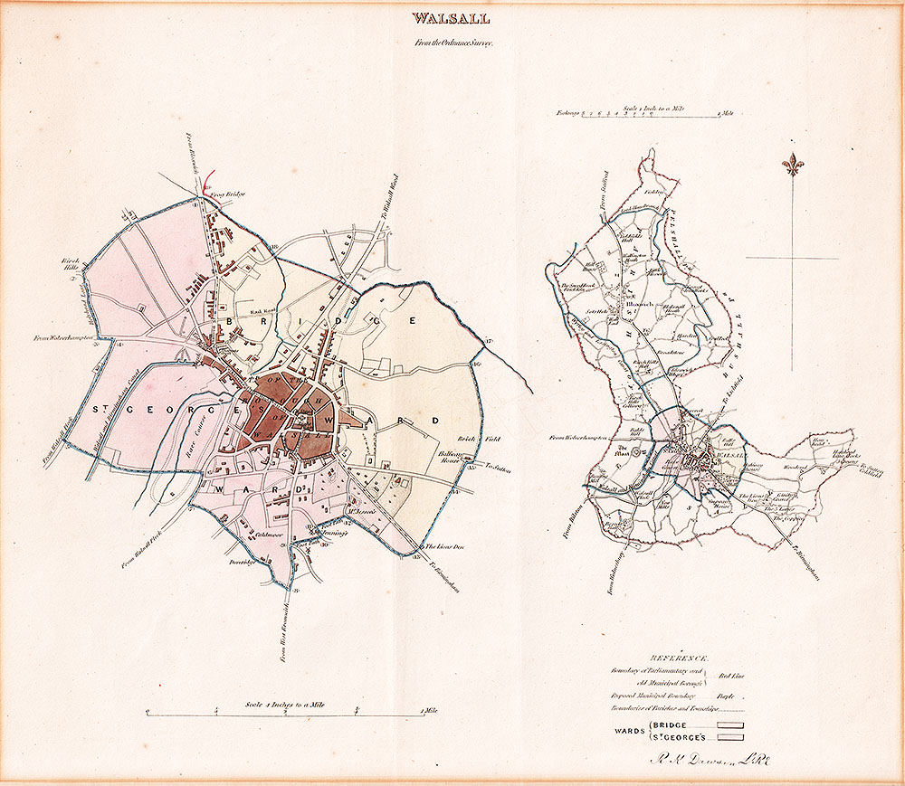 R.K. Dawson Town Plan - Walsall