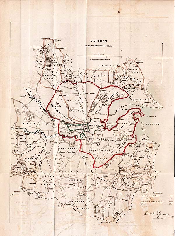 Wareham Town Plan - RK Dawson  