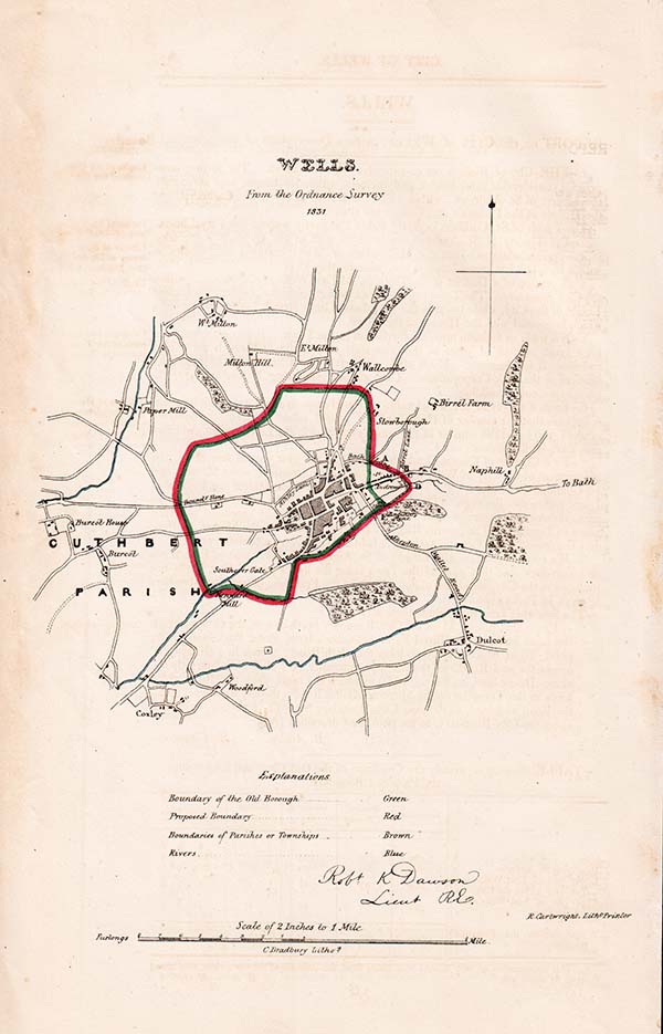 Wells Town Plan - RK Dawson 