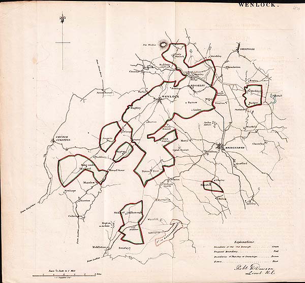 Wenlock Town Plan - RK Dawson  