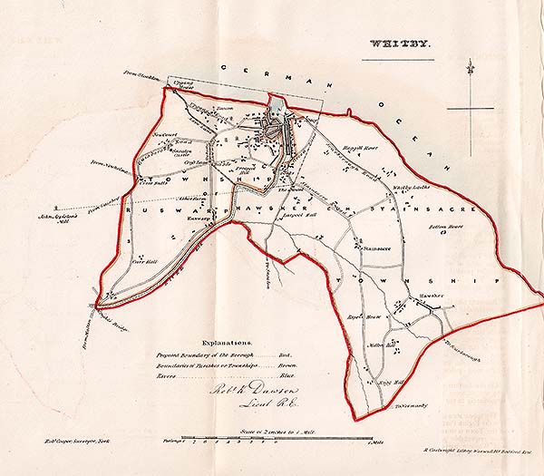 Whitby Town Plan - RK Dawson  