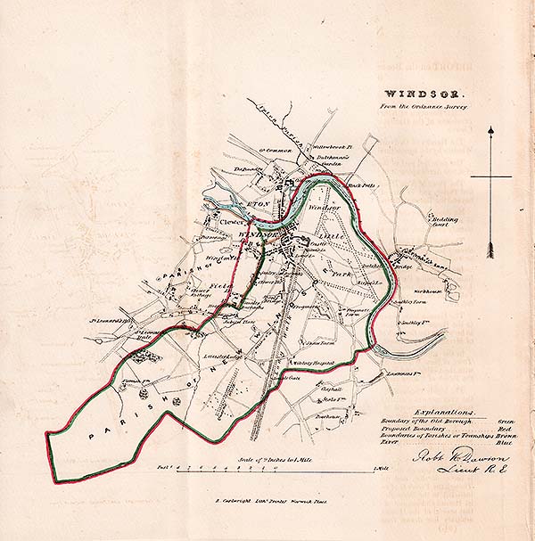 Windsor Town Plan - RK Dawson 