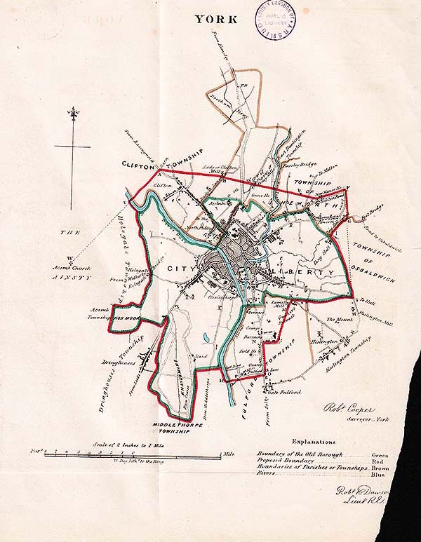 York Town Plan - RK Dawson  