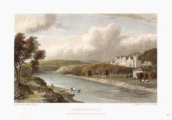 Abbotsford  Residence of Sir Walter Scott  Bart