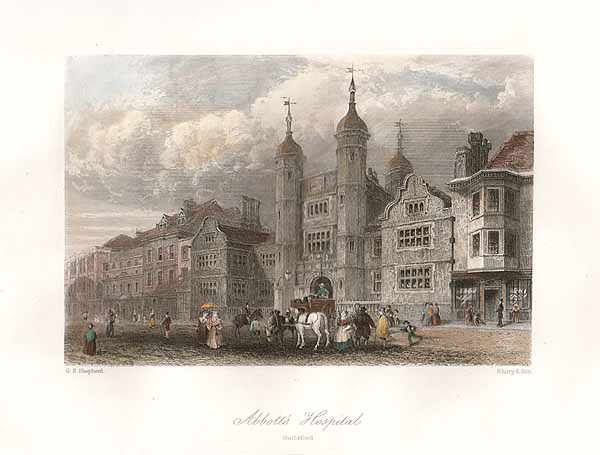 Abbott's Hospital Guildford  1840