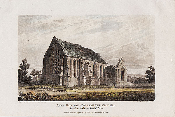 Aber Honddu Collegiate Chapel Breconshire