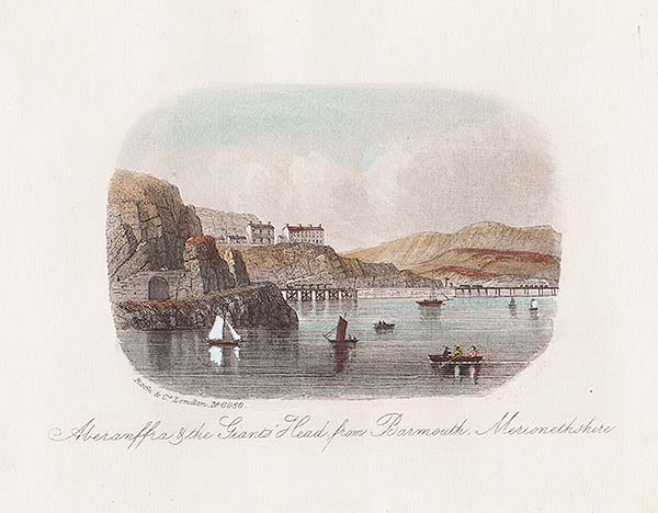 Aberanffra and the Giant's Head from Barmouth 