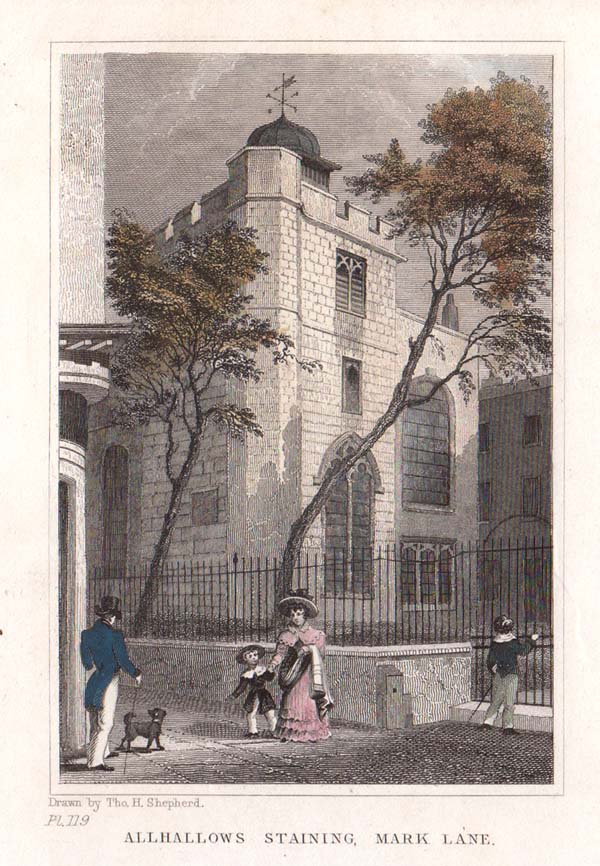 Allhallows Staining Mark Lane
