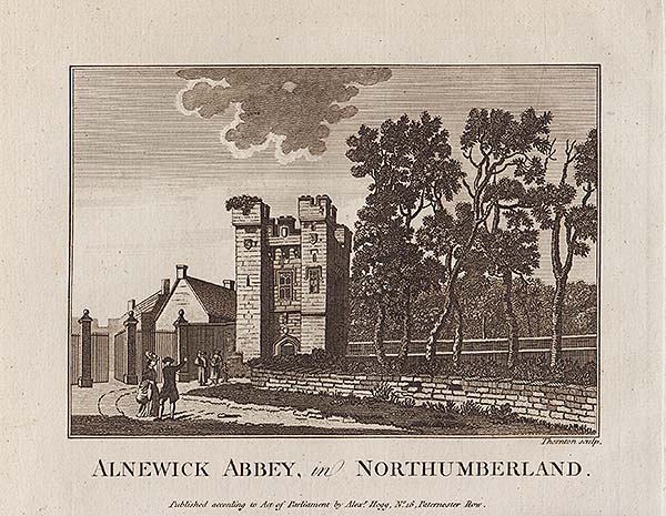 Alnewick Abbey in Northumberland