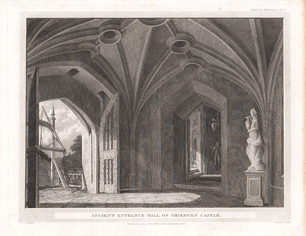 Ancient Entrance Hall of Shirburn Castle