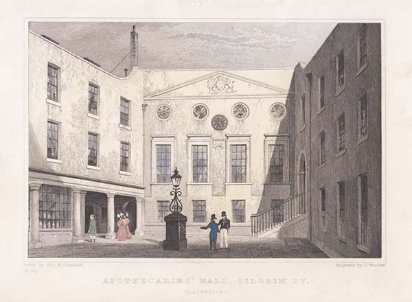 Apothecaries' Hall Pilgrim St Blackfriars