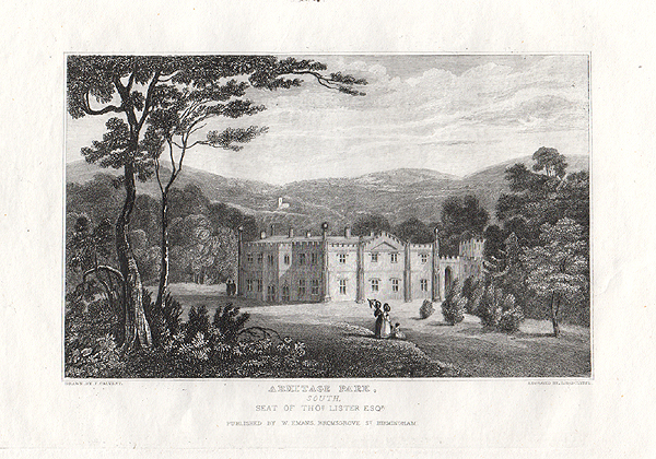 Armitage Park South  -  Seat of Thos Lister Esq