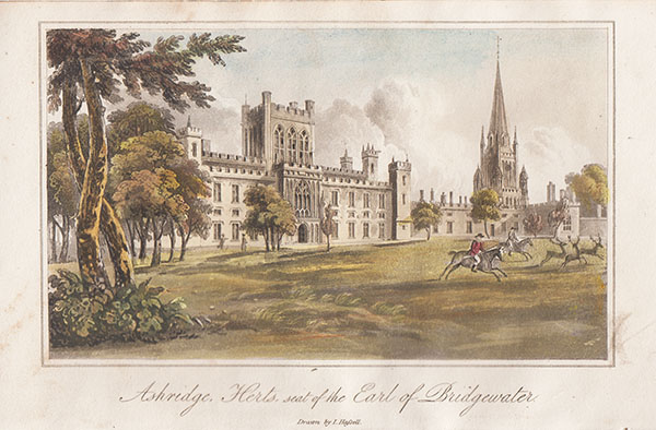 Ashridge Herts seat of the Earl of Bridgewater