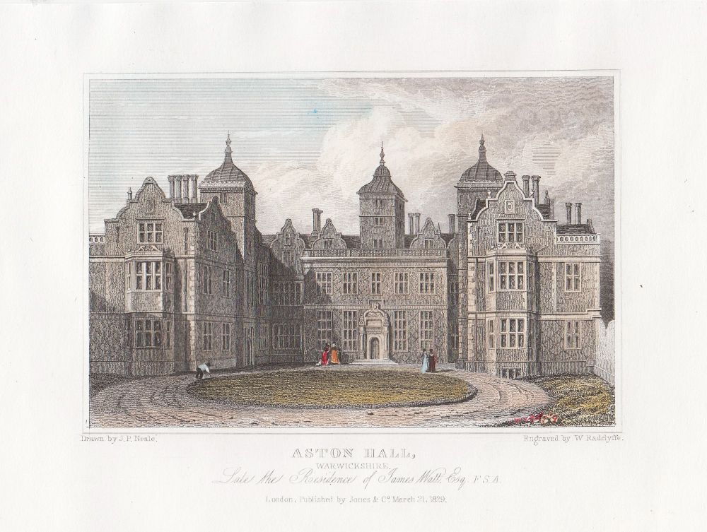 Aston Hall, Warwickshire.....