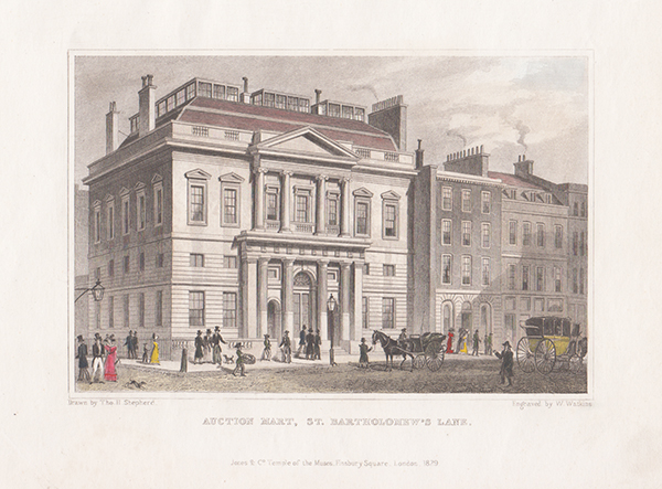 Auction Mart St Bartholomew's Lane 