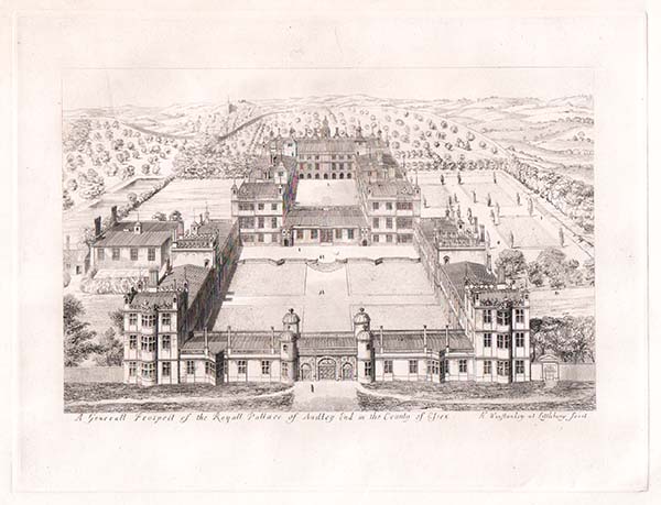A General Prospect of the Royall Pallace of Audley End in the County odf Essex