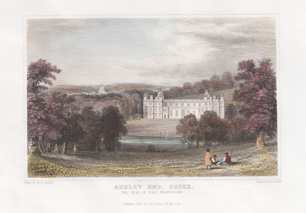 Audley End, Essex, the Seat of Lord Braybrooke.