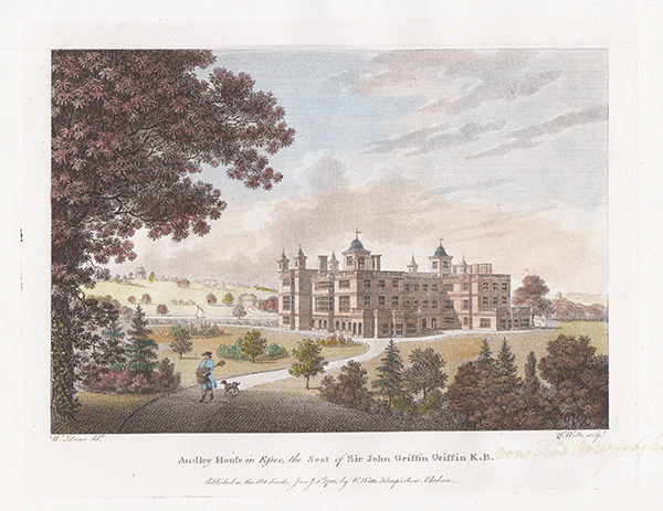 Audley House in Essex the Seat of Sir John Griffin Griffin  KB