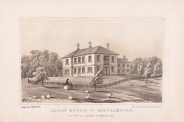 Badby House Co Northampton  The Seat of Charles W Watkins  Esq