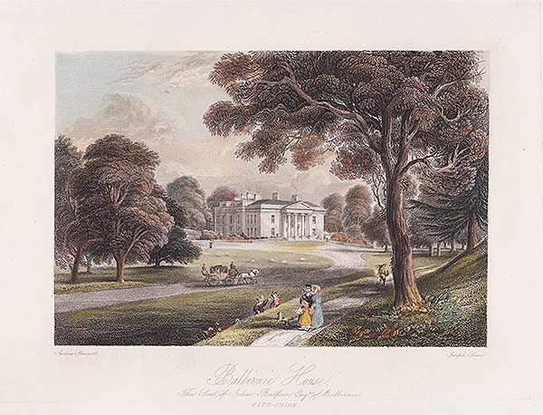Balbirnie House The Seat ofd John BalfourEsq of Balbirnie
