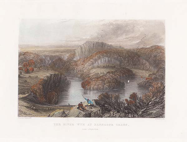 The River Wye at Bannagor Crags near Chepstow