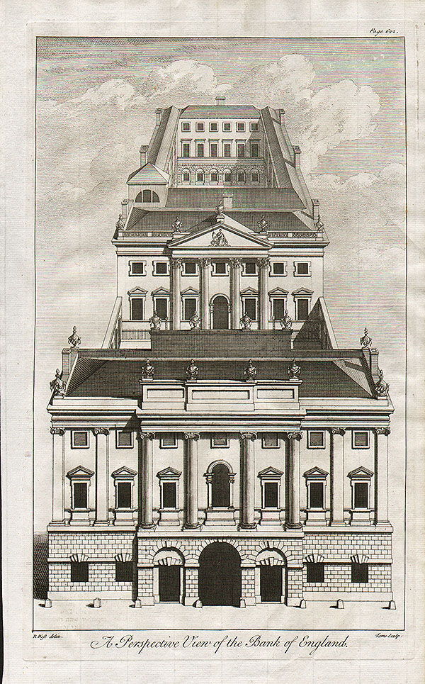 A Perspective View of the Bank of England