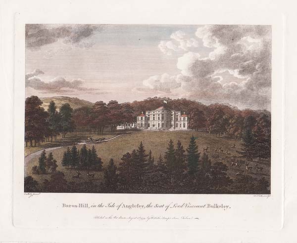 Baron - Hill in the Isle of Anglesey the Seat of Lord Viscount Bulkeley 