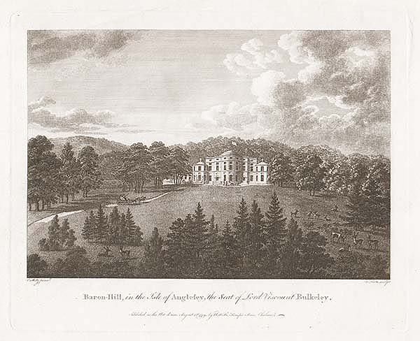 Baron - Hill in the Isle of Anglesey the Seat of Lord Viscount Bulkeley 