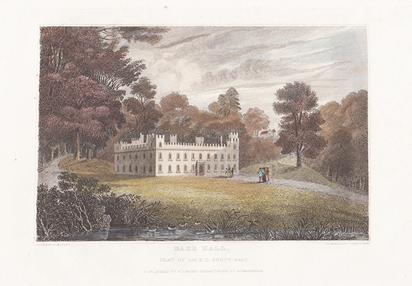Barr Hall Seat of Sir ED Scott  Bart