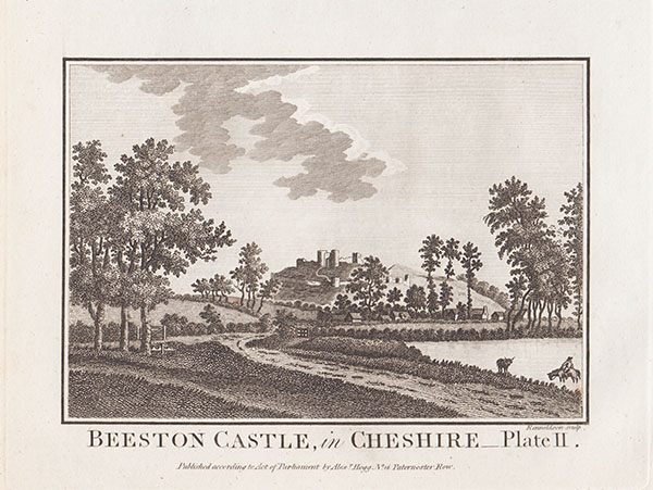 Beeston Castle in Cheshire Plate 2 