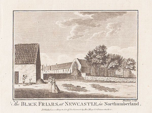 The Black Friars at Newcastle in Northumberland 