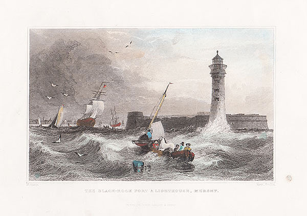 The Black Rock Fort & Lighthouse Mersey