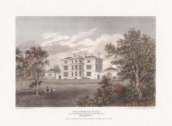 Blackbrook Place - The Seat of George Purvis Esq Newr Fareham