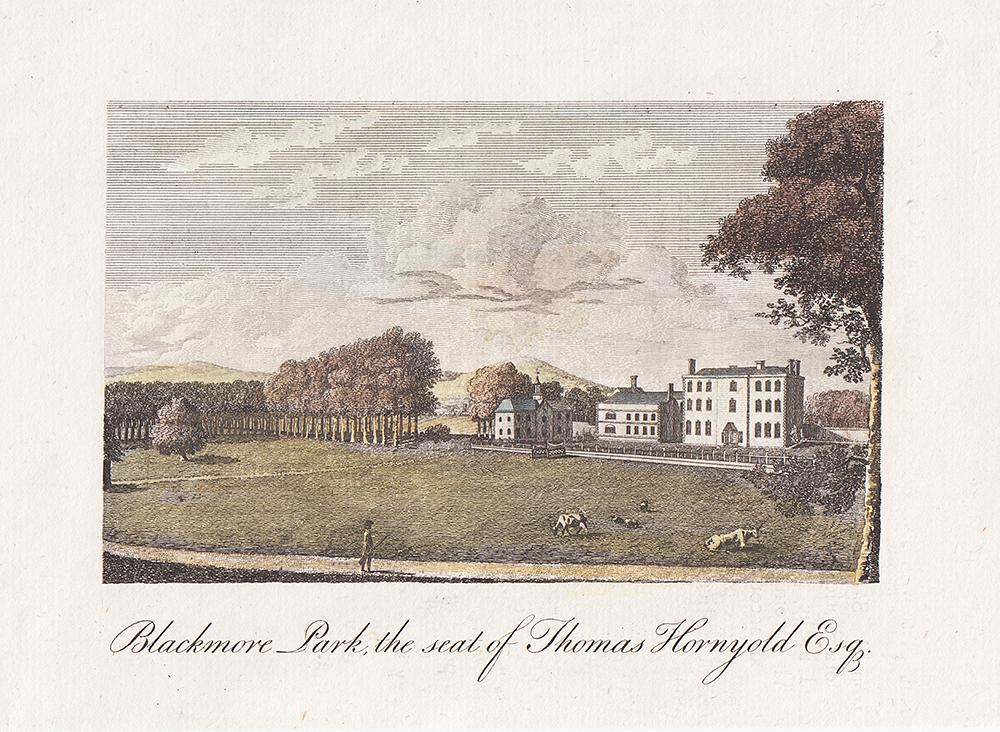 Blackmore Park the seat of Thomas Hornyold  Esq