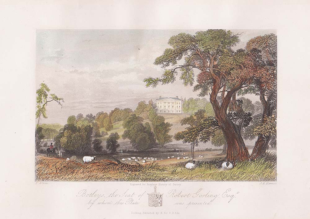 Botleys, the Seat of Robert Gosling Esq.