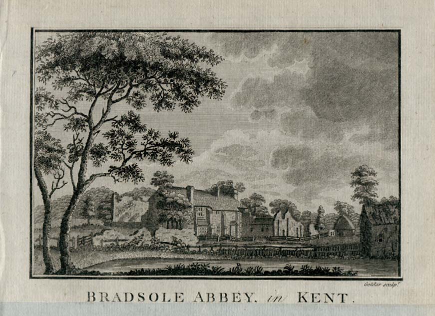 Bradsole Abbey in Kent