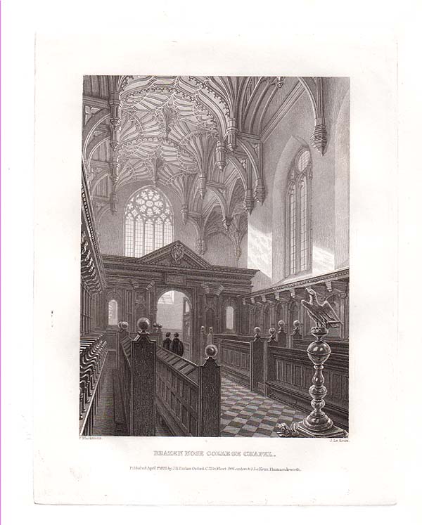 Brazen Nose College Chapel