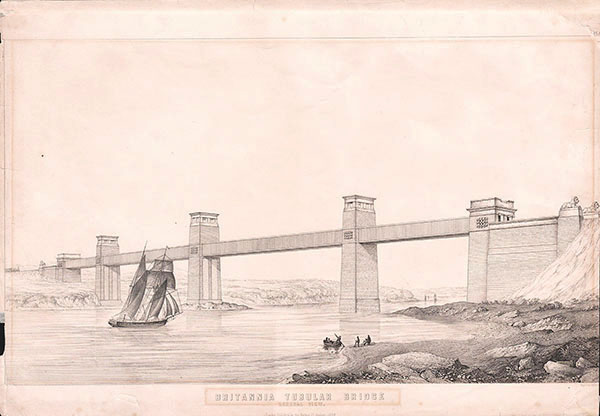 Britannia Tubular Bridge - General View