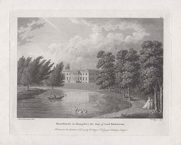 Broadlands in Hampshire the Seat of Lord Palmerston