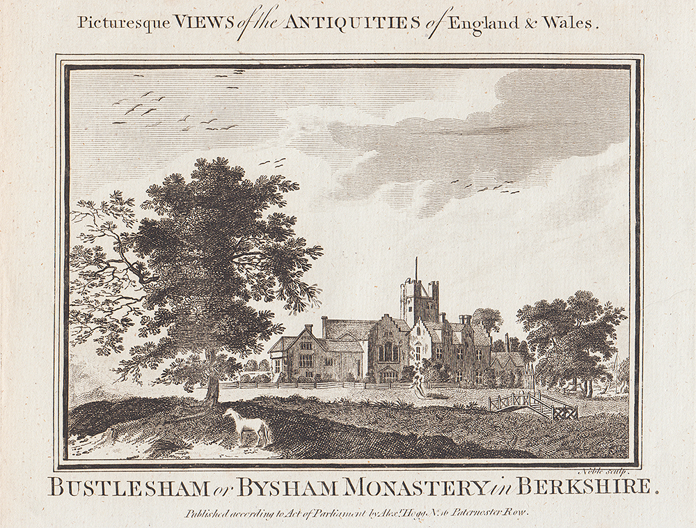 Bustlesham or Bysham Monastery in Berkshire  