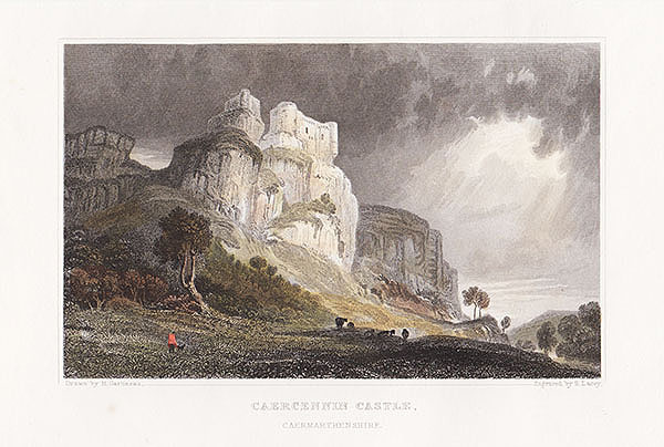 Caercennin Castle Carmarthenshire