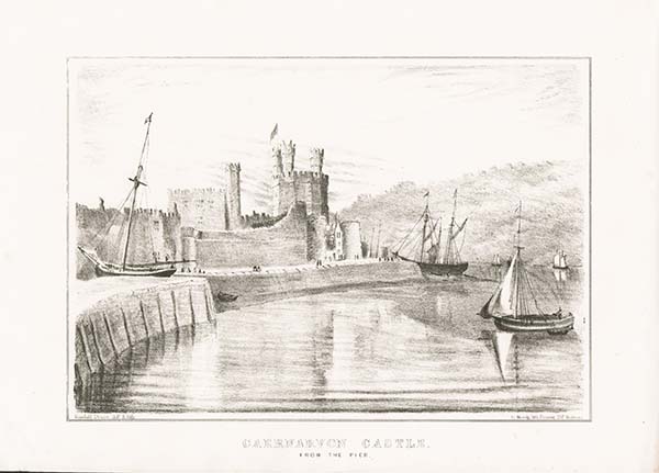 Caernarvon Castle from the Pier 
