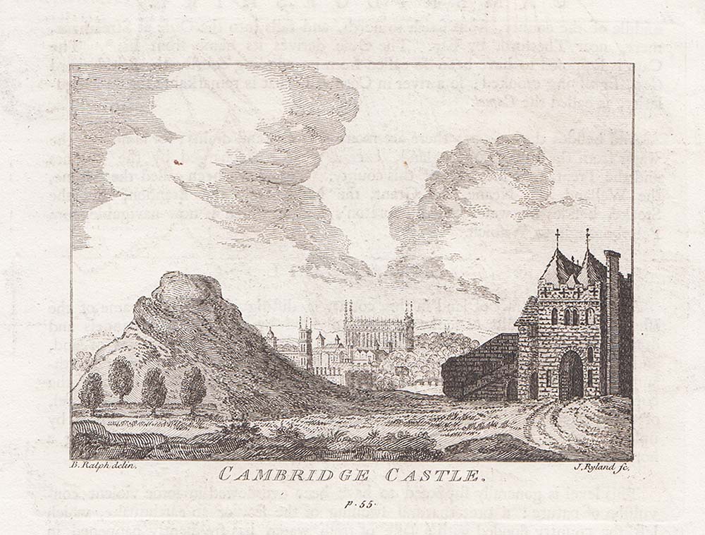 View of Cambridge Castle