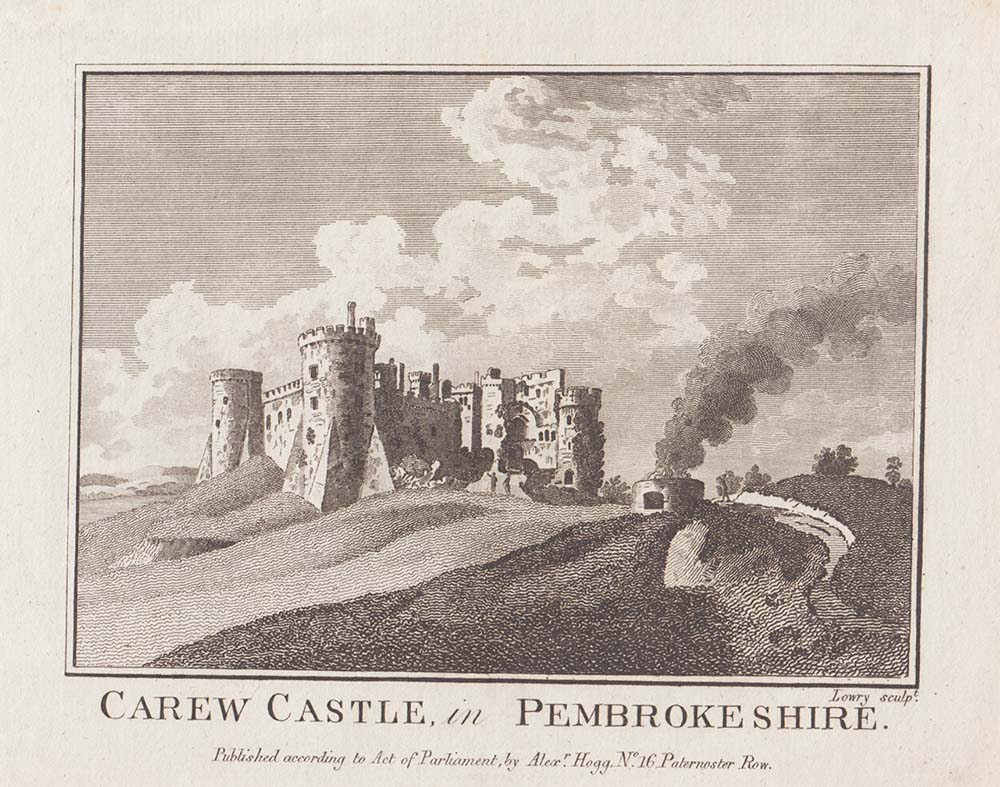 Carew Castle in Pembrokeshire