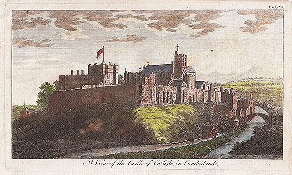 A View of the Castle of Carlisle in Cumberland