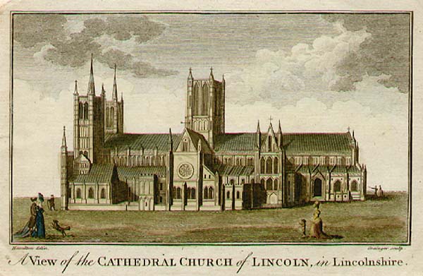 A view of the Cathedral Church of Lincoln