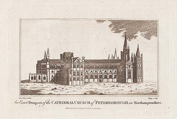 An exact of the Cathedral Church of Peterborough in Northamptonshire