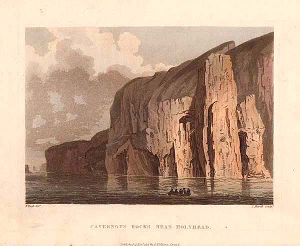 Cavernous Rocks near Holyhead