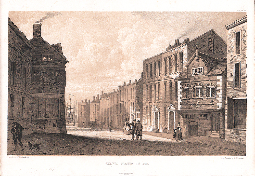 Chapel Street in 1797